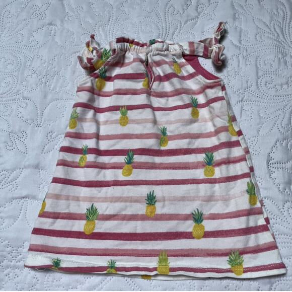 Baby Gap Pineapple Stripe Dress Size 6 Months - Picture 5 of 6